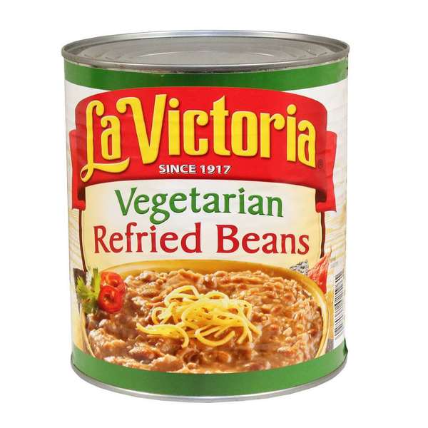 La Victoria 112 oz. LV Vegetrn Refrd Bean #10, PK6 07816